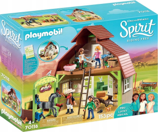 Stavebnica - Playmobil Spirit 70118 Box Stabilný
