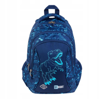 Školský batoh - 3-komorný batoh Dinosaur BP26 T-Rex