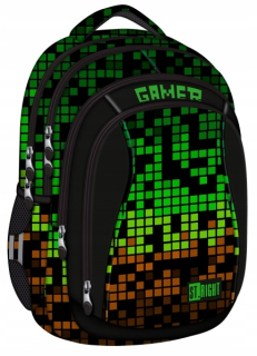 Školský batoh - 4 -Chamber Backpack St.right BP1 - Pixel Gamer