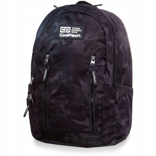 Školský batoh - Coolpack Impact II armáda čierna čierna čierna camo