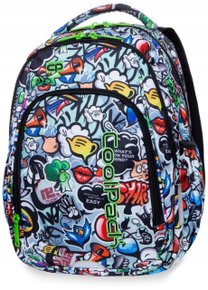 Školský batoh - Coolpack 2019 Strike S - Graffi mládežnícky batoh