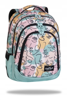 Školský batoh - Coolpack Daftr, batoh pre mládež Art Deco