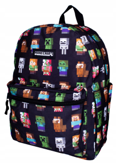 Školský batoh - Minecraft Multi Postavy mládežnícky batoh