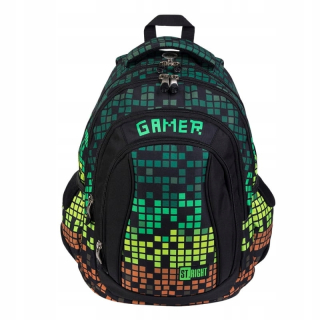 Školský batoh - Školský batoh 4 Pixel Gamer BP-04 St.right Chambers