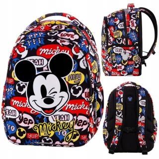 Školský batoh - Školský batoh Mickey Mouse s tvarovaným chrbtom