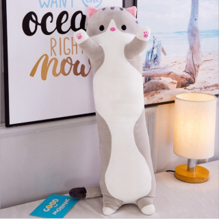 Bábika -
Plush bábika mačka dlhý vankúš 110cm