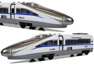 Dráha pre deti, stavebnica - Pendolino s bielym napätím so zvukom a