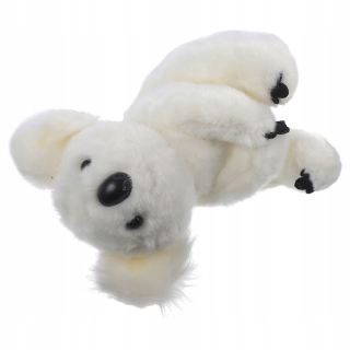 Dekoratívne vankúše mini fuzzy spiace medvede