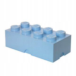 Kontajner KLOCEK 8 LEGO 50 CM LIGHT BLUE