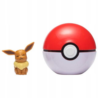 Herná figúrka - Pokemon figúrka a guľa: eevee + poke gule 37939