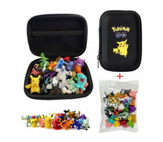 Pokemon Pikachu Figurines Collection 24 kusov + puzdro