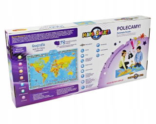 Politická mapa Mapa sveta Dumel DD60853 30 cm x 65 cm