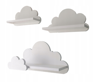 Polica do detskej izby - Cloud police 3ks Laguna - Prestige