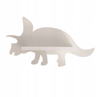Polica do detskej izby - Dino Triceratops Skrinka pre Detské dinosaurové dekorácie