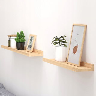 Polica do detskej izby - Drevená kôlňa 30 cm farba prírodná borovica