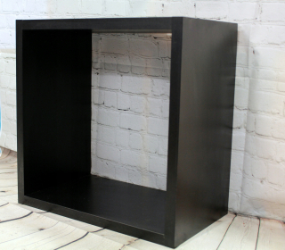Polica do detskej izby - Square police 35x35 Kubik Black, Black Hit !!