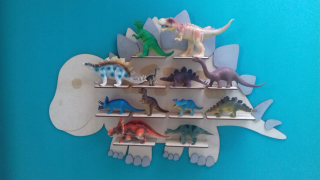 Polica do detskej izby - Dinosaur Police dinosaurov Cases