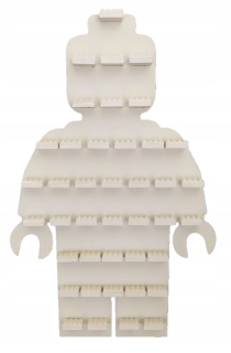 Polica do detskej izby - Police pre mužov, ako je Lego Organizer