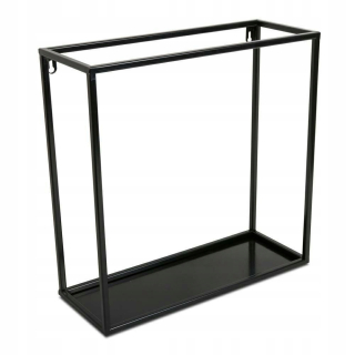 Polica do detskej izby - Nástenné visiace police Black 40 cm