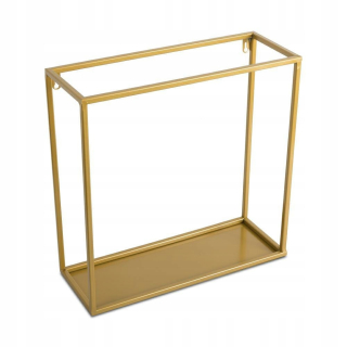 Polica do detskej izby - Zavesenie na stenu Police Metal Gold 40 cm