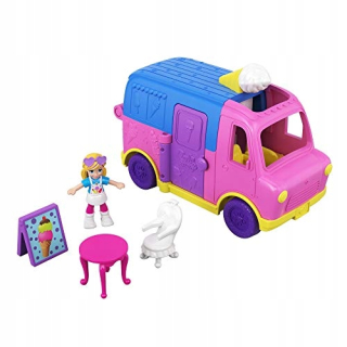 Bábika Polly Pocket - Polly Pocket GGC40 POLLYVILLE ICE CRE Dolls