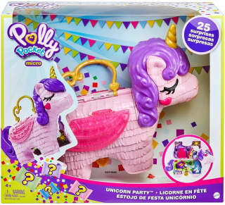 Rozprávková postavička - Polly Pocket Unicorn Surprise GVL88
