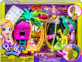 Bábika Polly Pocket - Polly Pocket sada Big Pineapple Bag GKJ63
