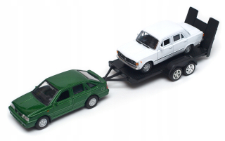 Autíčko pre deti - Polonez + FIAT 125P LAWETA Legens PRL
