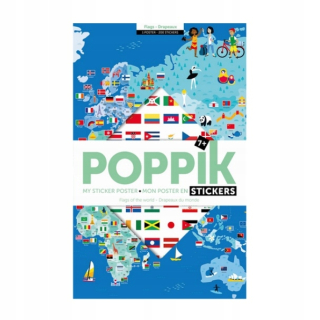 Poppik: Eklinker Vlajky sveta 7+ DIS001