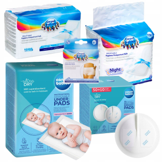 Jednorazové vložky Canpol baby biele 60 ks + 4 ďalšie produkty