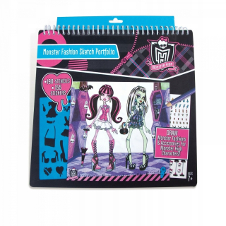 Portfólio s Monster High TM TOYS 64002 módy