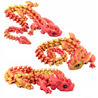 Pohyblivý drak Zelthar GOLDROSE 59 cm