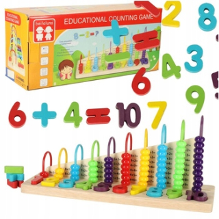 Meritum abacus Odtiene hnedej a béžovej