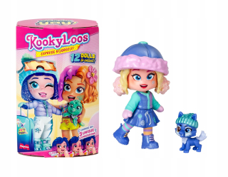 Magicbox KookyLoos Holiday Yay bábika s prekvapením!
