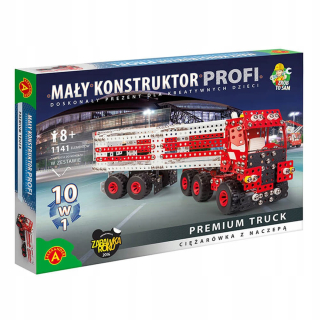 Stavebnica pre deti - Premium Truck. Malý konštruktér. 10 W 1. Alexander