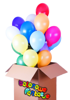 Balóny na párty - Darček s balóniky s héliom - Balloon Post