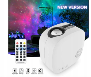 LED projektor nočnej oblohy - Projektor Sky hviezdy hmloviny s reproduktorom BT 5.0
