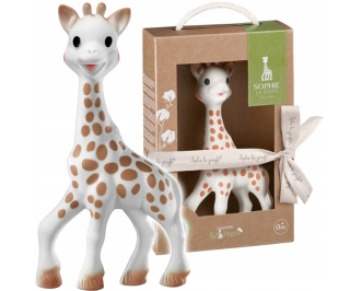 Ortodontické hryzátko Sophie la girafe, viacfarebná guma
