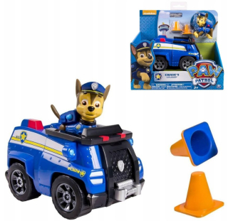 Rozprávkové autíčko - PSI Police Patrol Autorádio Figúrka Chase