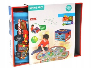 Dráha pre deti, stavebnica - Box pre Toy Mat Streets 2IN1 ZA1675 Store