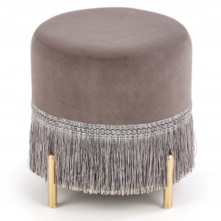 Detský sedací vak - pufa - Pouf Cosby Gray Halmar