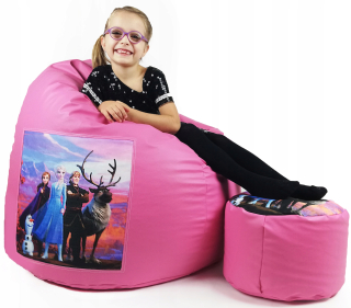 Detský sedací vak - pufa - PUFA kreslo poufs gule darčeky Deti ball