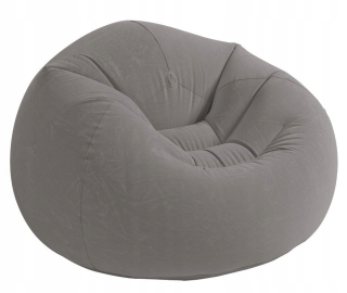 Detský sedací vak - pufa - PUFA / szary 18579 INTEX