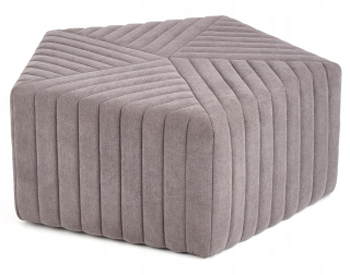 Detský sedací vak - pufa - Pofa Hexa Gray Halmar