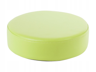 Detský sedací vak - pufa - Round punku - Lime farba