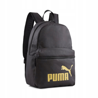 Jednokomorový školský batoh Puma 79943 03 18,5 l čierno-zlatý