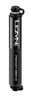 Ručná pumpa Lezyne POCKET DRIVE ABS FLEX HADICE čierna
