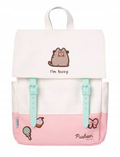 Jednokomorový školský batoh Pusheen Erik, viacfarebný
