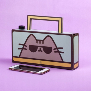 Pusheen - DIY Boombox, 2 x reproduktor 3 W (26 x 13 x