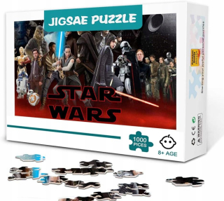 Puzzle 1000 KS Filmová scéna zo Star Wars